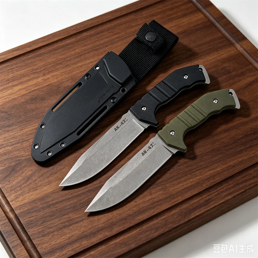 Bushcraft Knife Fixed - Nóż z nieruchomą ostrzem, o prostym