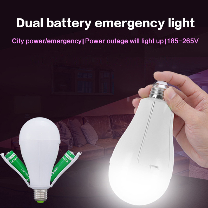 Solar Emergency Charger - Żarówka LED awaryjna 20W E27, ładowana