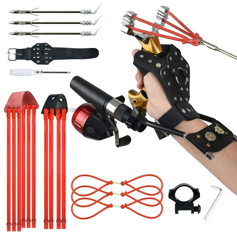 Fishing Kit Compact - Potężna proca wędkarska z podpórką na