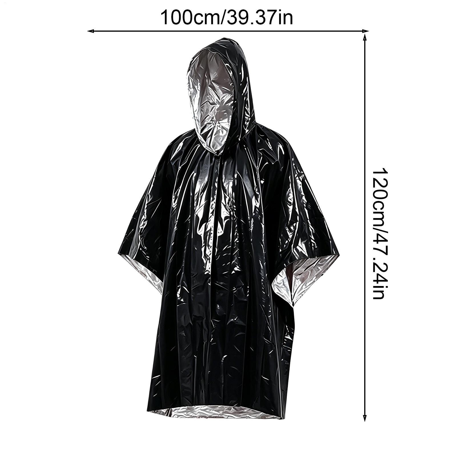 1 szt. Wodoodporny płaszcz prz – Emergency Poncho Rain recenzja i cena
