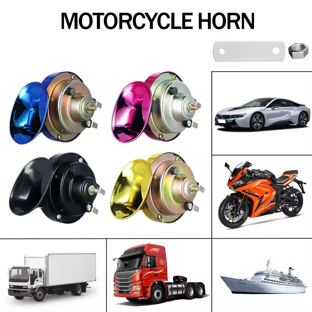 300db 12V Klakson Motocyklowy  – Emergency Whistle Loud recenzja i cena