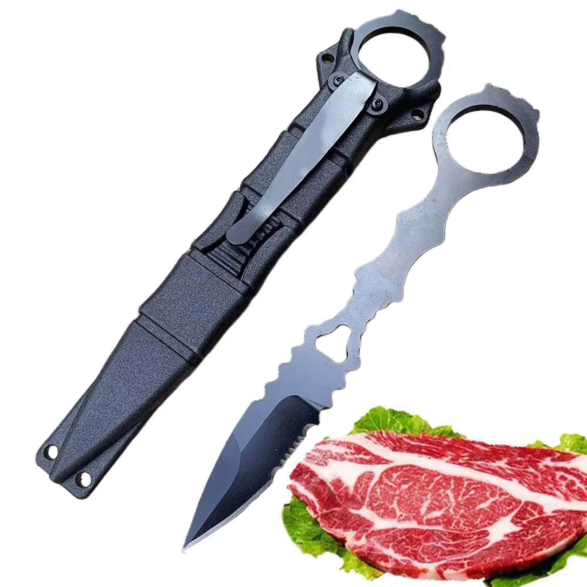 Przenośny nóż outdoorowy, nóż  – Bushcraft Knife Fixed recenzja i cena