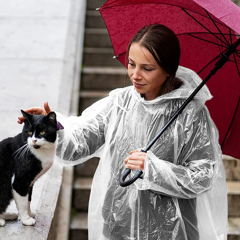 6 sztuk jednorazowych, wodoodp – Emergency Poncho Rain recenzja i cena
