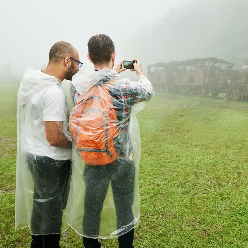 6 sztuk jednorazowych, wodoodp – Emergency Poncho Rain recenzja i cena
