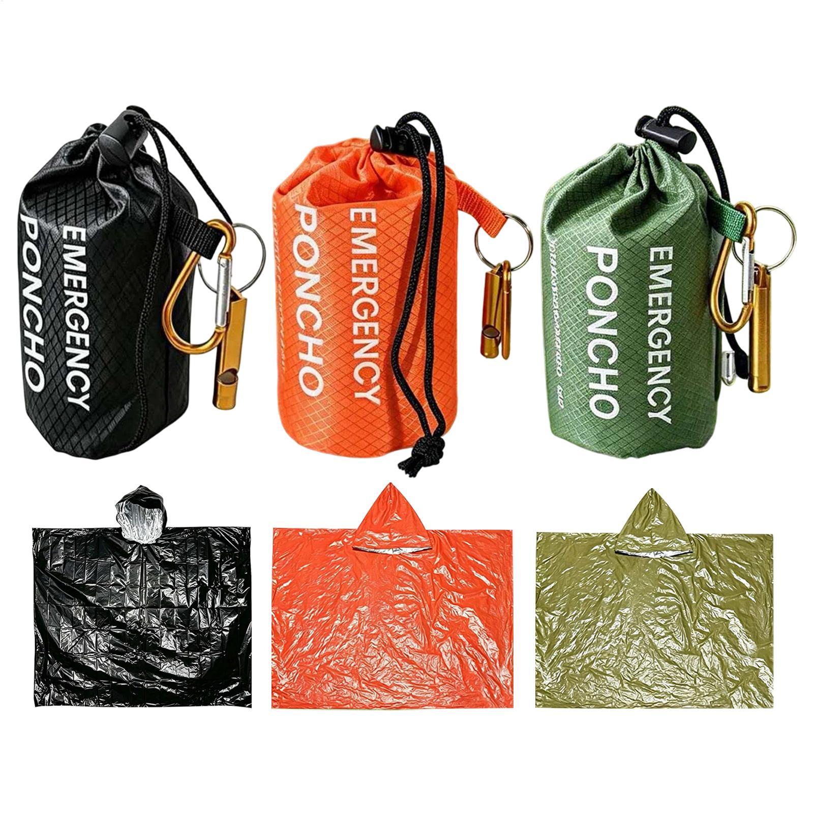 3 sztuki: kurtka przeciwdeszcz – Emergency Poncho Rain recenzja i cena