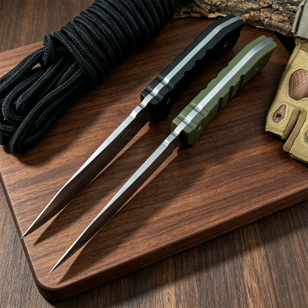 Nóż z nieruchomą ostrzem, o pr – Bushcraft Knife Fixed recenzja i cena