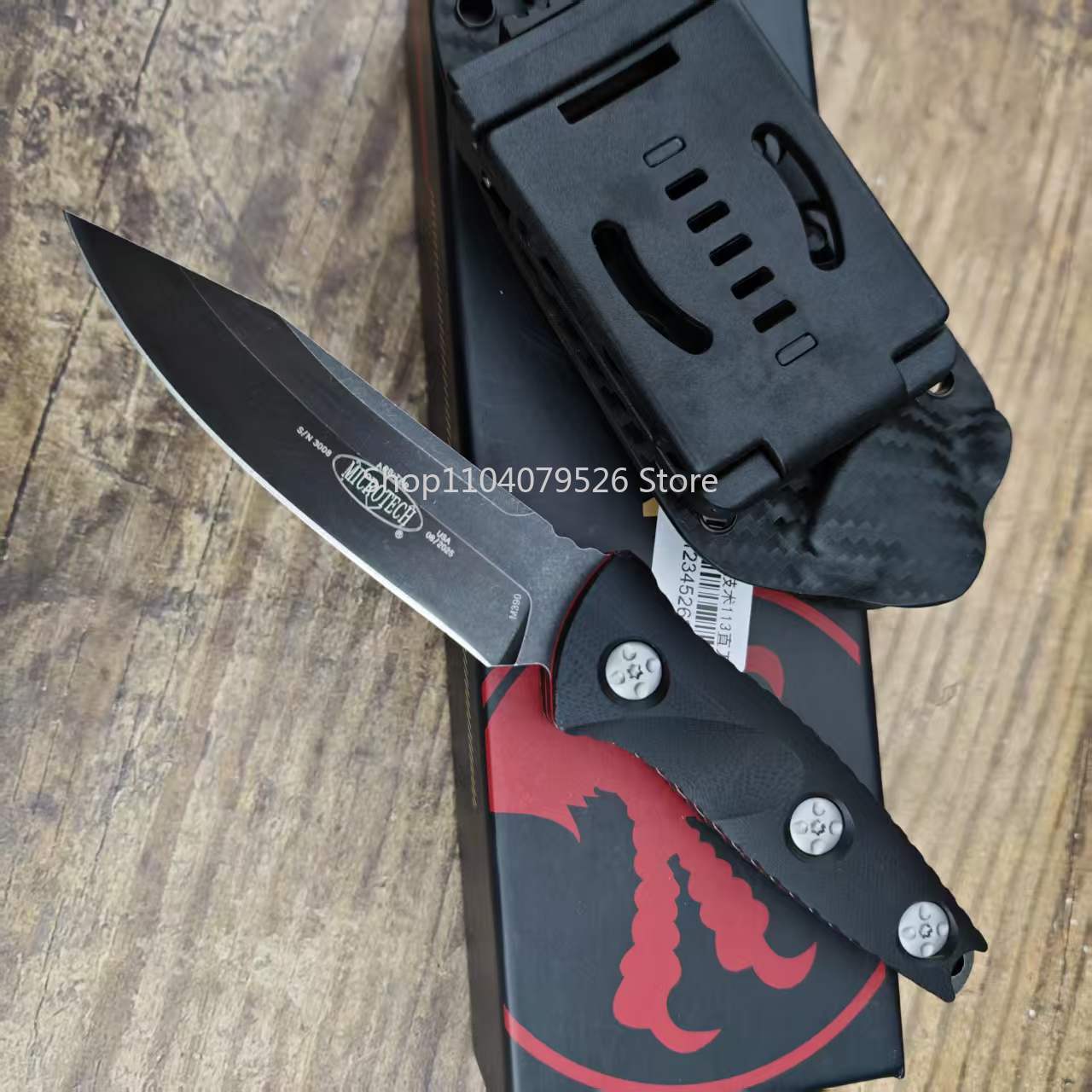 113 Model 7Cr13Mov Ostrze Prak – Bushcraft Knife Fixed recenzja i cena