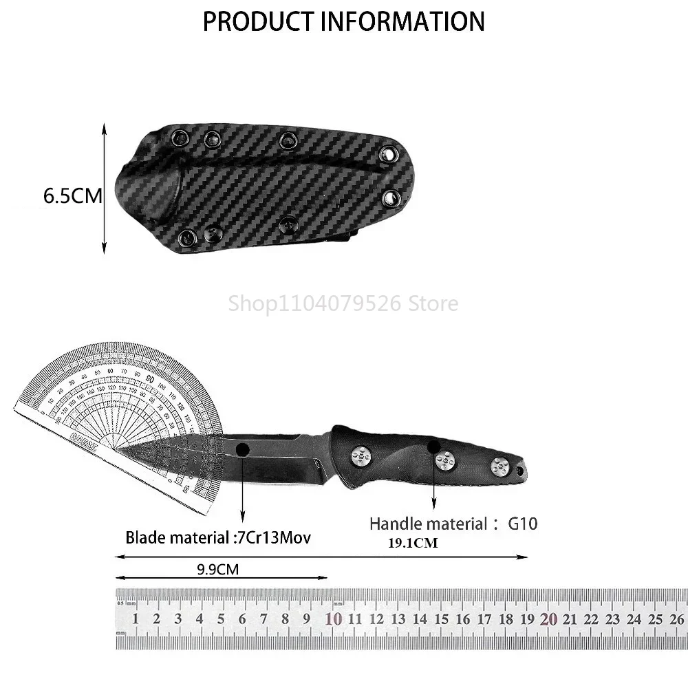 113 Model 7Cr13Mov Ostrze Prak – Bushcraft Knife Fixed recenzja i cena