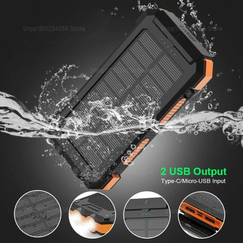 Powerbank solarny 20000mAh, wo – Solar Emergency Charger recenzja i cena